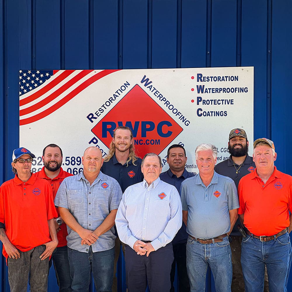 RWPC restoration and waterproofing team in Gainesville, Florida.